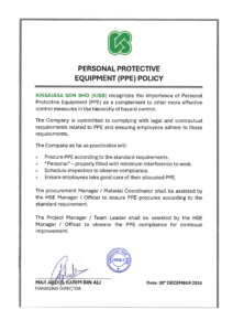 PPE Policy